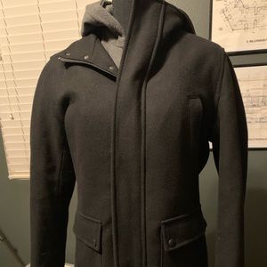 Men’s Calvin Klein Peacoat with Removable Hood